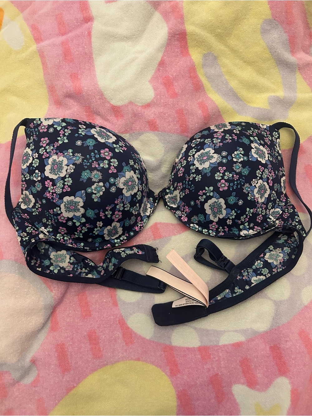 Pretty Vs push up padded bra, 38B